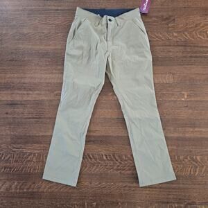 TEHAMA Khaki Chino Pants Men's Size 32 — New with Tags